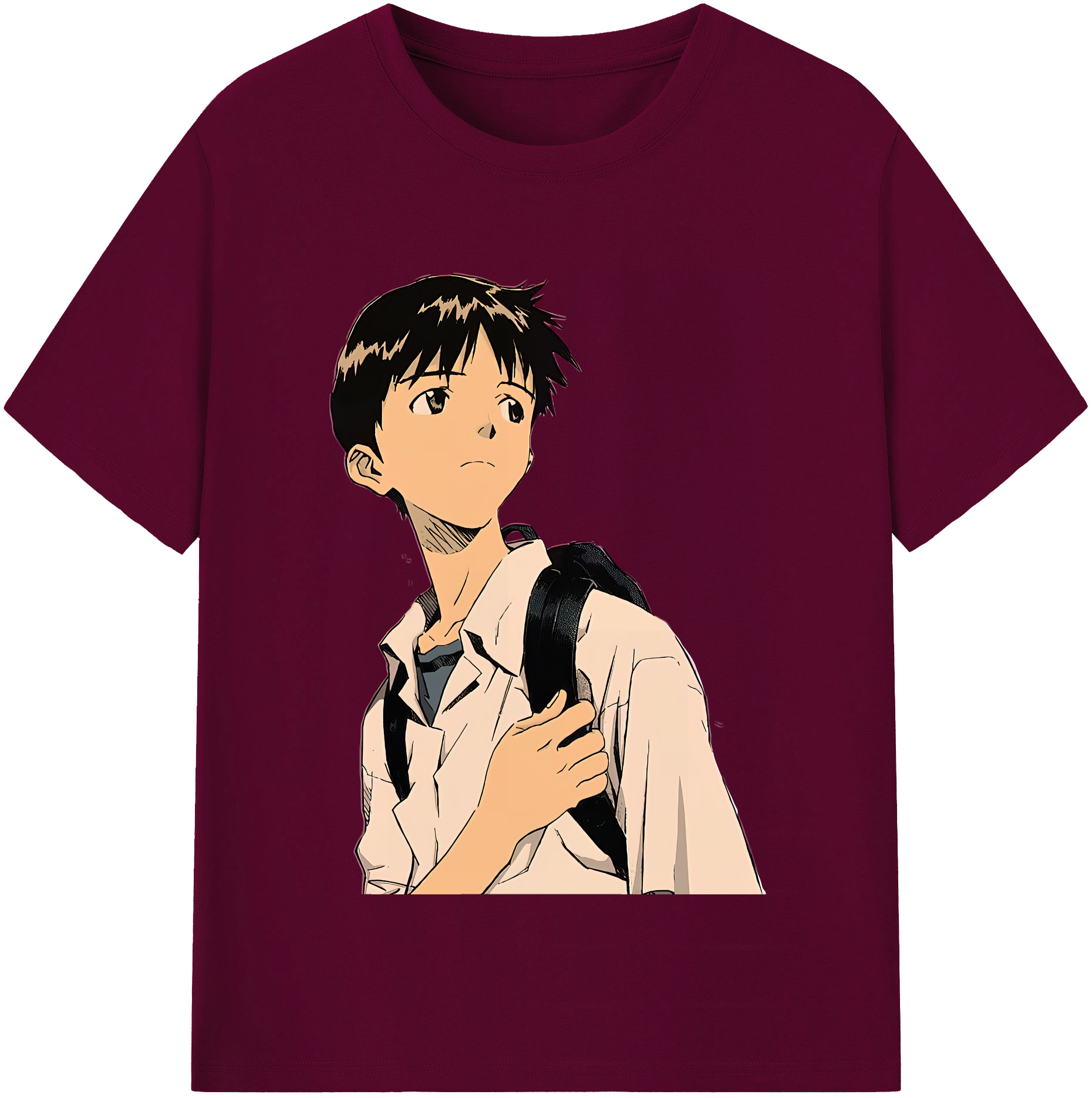 （画像用） EVA 新世紀エヴァンゲリオン レディースカジュアルプリントTシャツ（綿100％）
